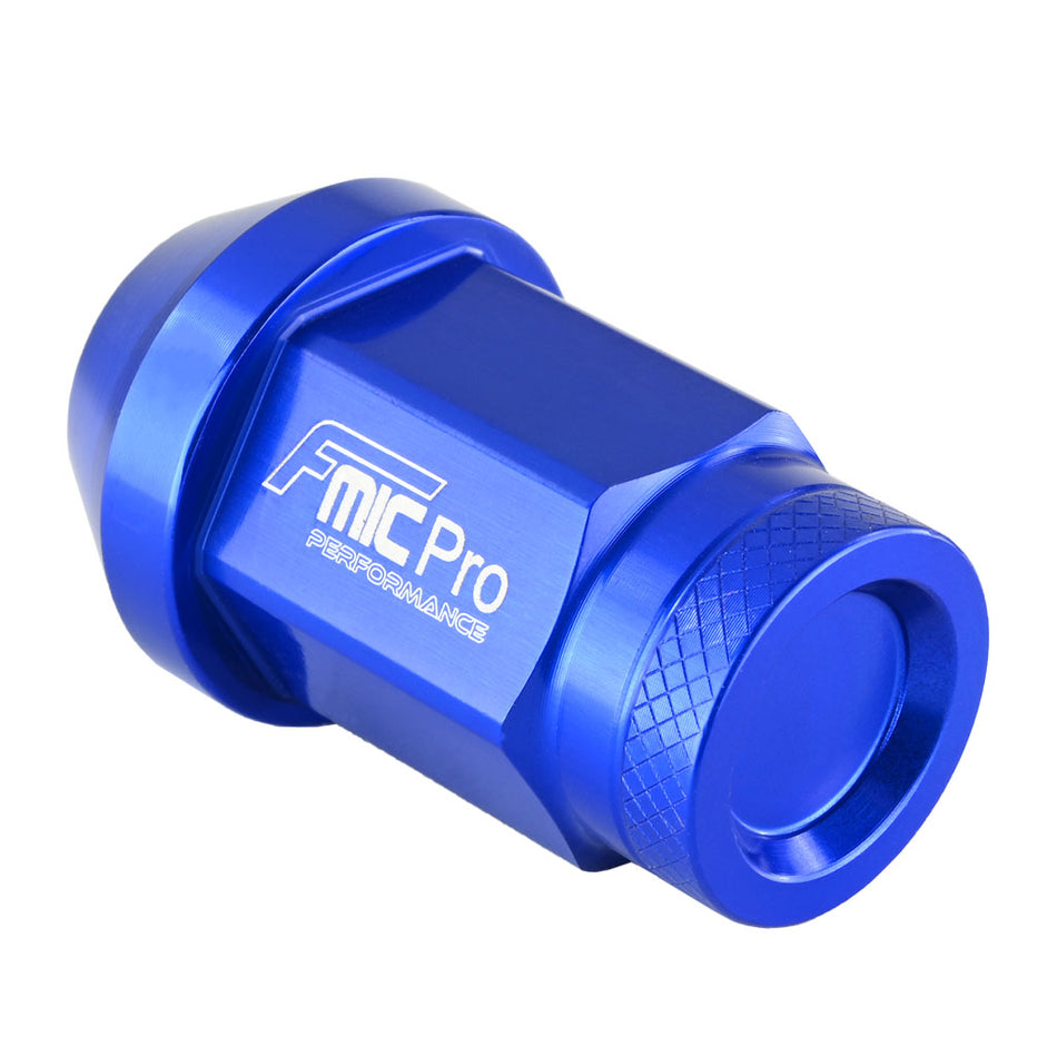 Forged Aluminum wheel nut FMIC.Pro M14x1.5 Blue 1 pc. conical 7075-T6