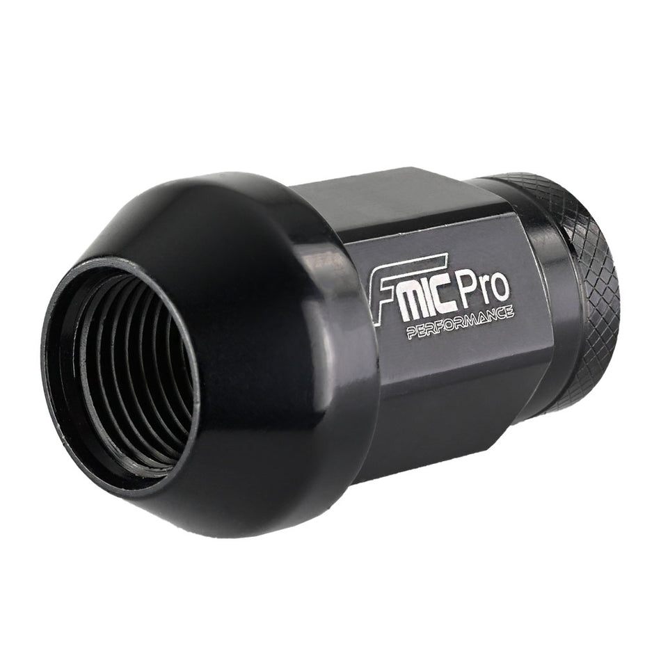 Forged Aluminum wheel nut FMIC.Pro M14x1.5 Black 1 pc. conical 7075-T6