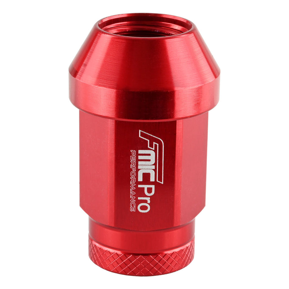 Forged Aluminum wheel nut FMIC.Pro M14x1.25 Red 1 pc. conical 7075-T6