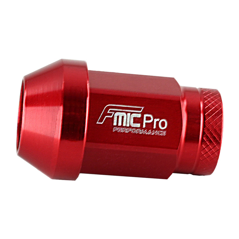 Forged Aluminum wheel nut FMIC.Pro M14x1.5 Red 1 pc. conical 7075-T6