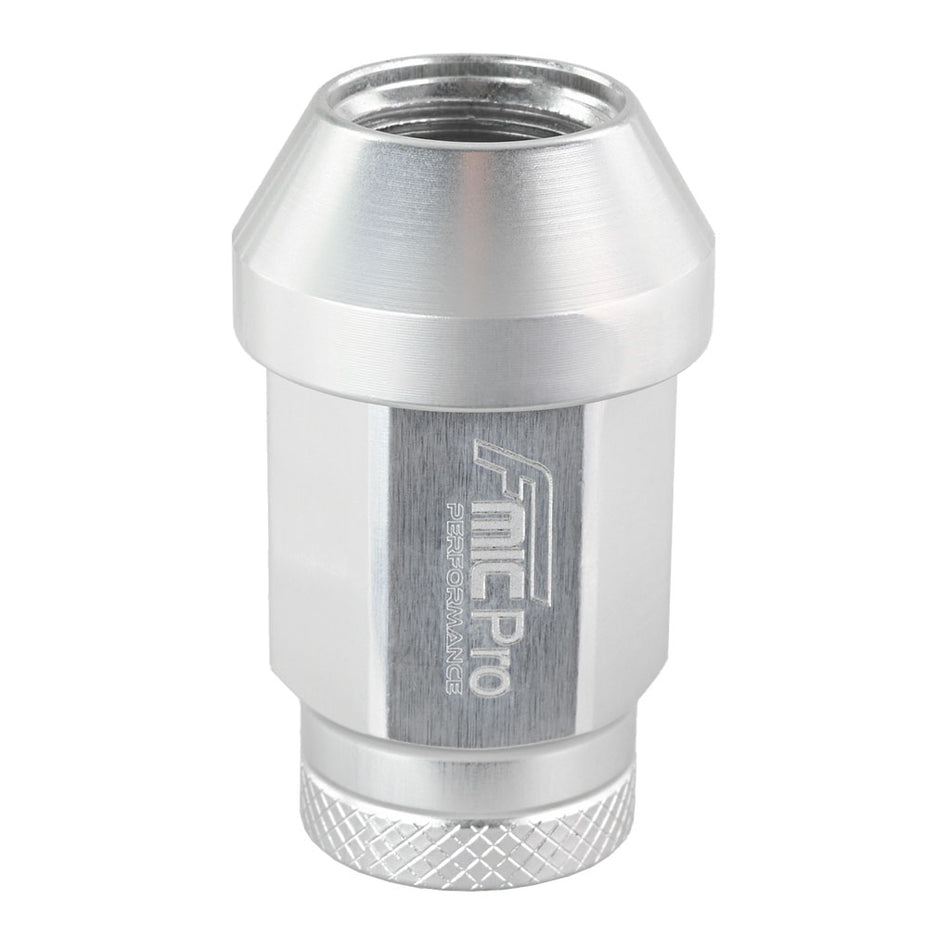 Forged Aluminum wheel nut FMIC.Pro M14x1.25 Silver 1 pc. conical 7075-T6