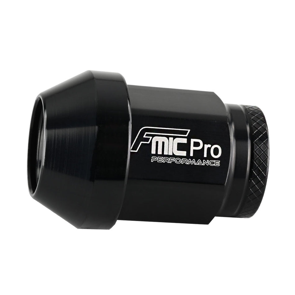 Forged aluminum wheel nut FMIC.Pro M14x1.5 Black 1 pc. conical through-hole 7075-T6