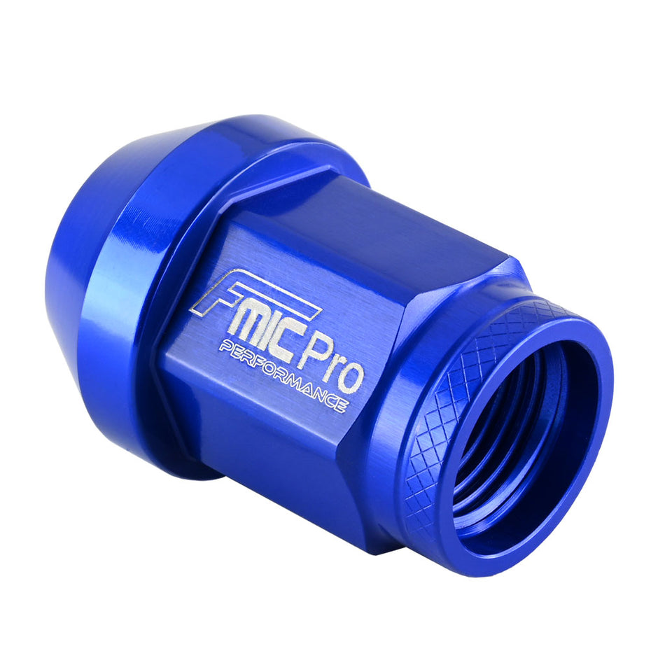 Forged aluminum wheel nut FMIC.Pro M14x1.5 Blue 1 pc. conical through-hole 7075-T6