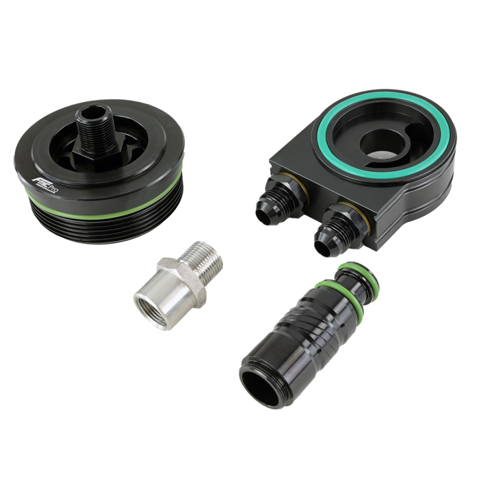 Oil Filter Sandwich Plate Cooler Adapter FMIC.Pro fo BMW E87 E90 E46 N46