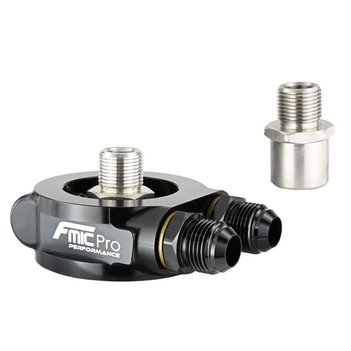 Oil Filter Sandwich Plate Cooler Adapter with Thermostat FMIC.Pro 80mm