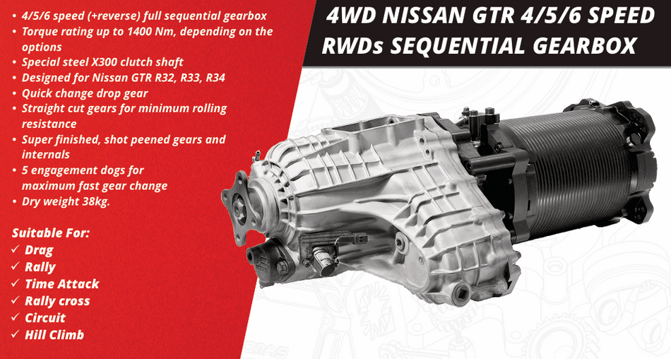 Nissan GTR Sequential (RWDs) AWD