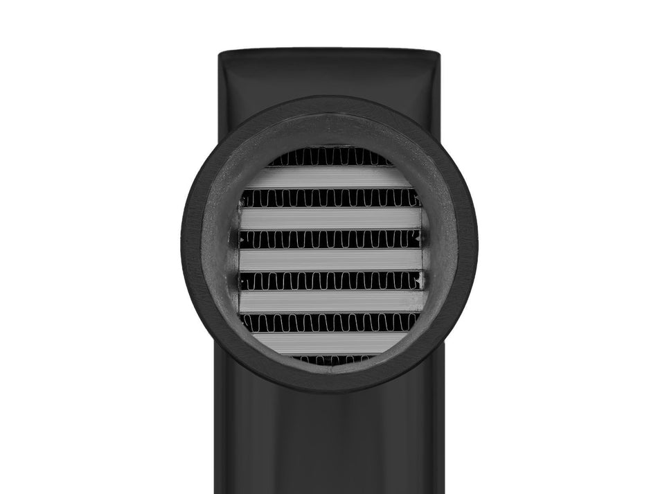 Intercooler 280x280x76mm FMIC.EU Up Inlet / Outlet Black