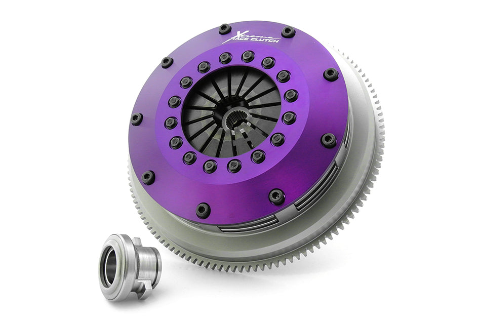 Holden - Calais - Commodore - Nissan - skyline Xtreme Performance - 200mm Sprung Ceramic Twin Plate Clutch Kit Incl Flywheel 1200Nm