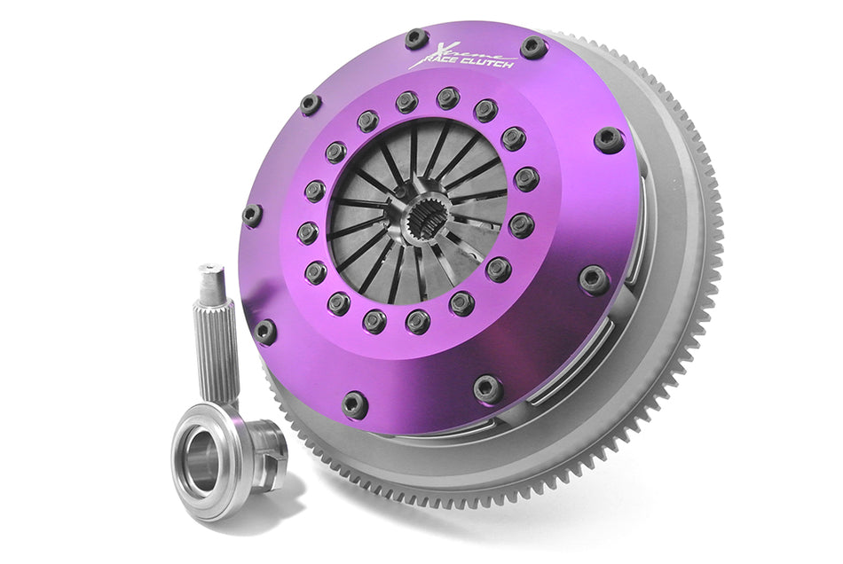 HOLDEN - CALAIS - COMMODORE - NISSAN - SKYLINE Xtreme Performance - 200mm Rigid Ceramic Twin Plate Clutch Kit Incl Flywheel 1200Nm