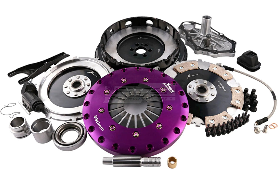 NISSAN - SKYLINE - STAGEA Xtreme Performance - 230mm Rigid Ceramic Twin Plate Clutch Kit Incl Flywheel 1800Nm