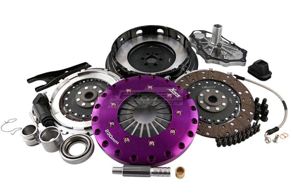 NISSAN - SKYLINE - STAGEA Xtreme Performance - 230mm Organic Twin Plate Clutch Kit Incl Flywheel 1200Nm