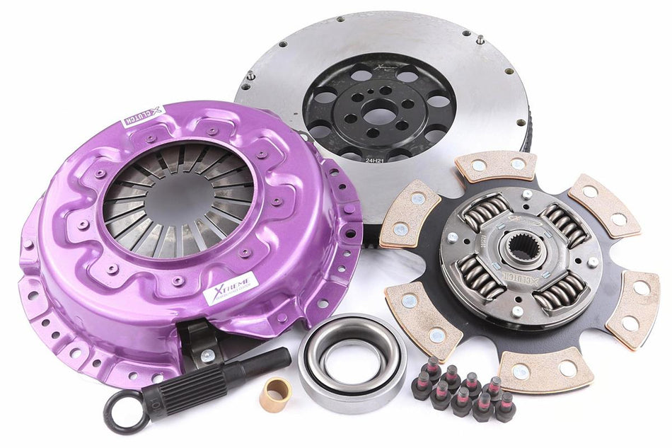 HOLDEN - CALAIS - COMMODORE - NISSAN - SKYLINE Clutch Kit - Xtreme Performance Race Sprung Ceramic Incl Flywheel 1090Nm
