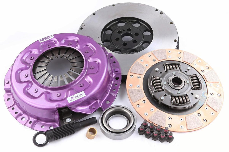 HOLDEN - CALAIS - COMMODORE - NISSAN - SKYLINE Clutch Kit - Xtreme Performance Heavy Duty Cushioned Ceramic Incl Flywheel 570Nm