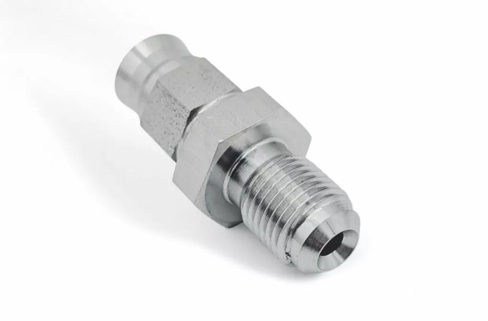 Hose End  - Straight AN3 PTFE Male - Stainless Steel