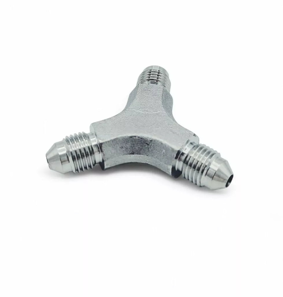 Y Piece Adaptor Male AN3 St/St
