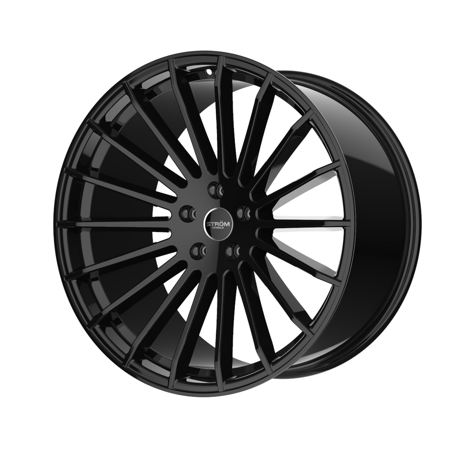 STR4 Alloy Wheel – 23x10.5 ET41 5x120 CB74.1 Gloss Black