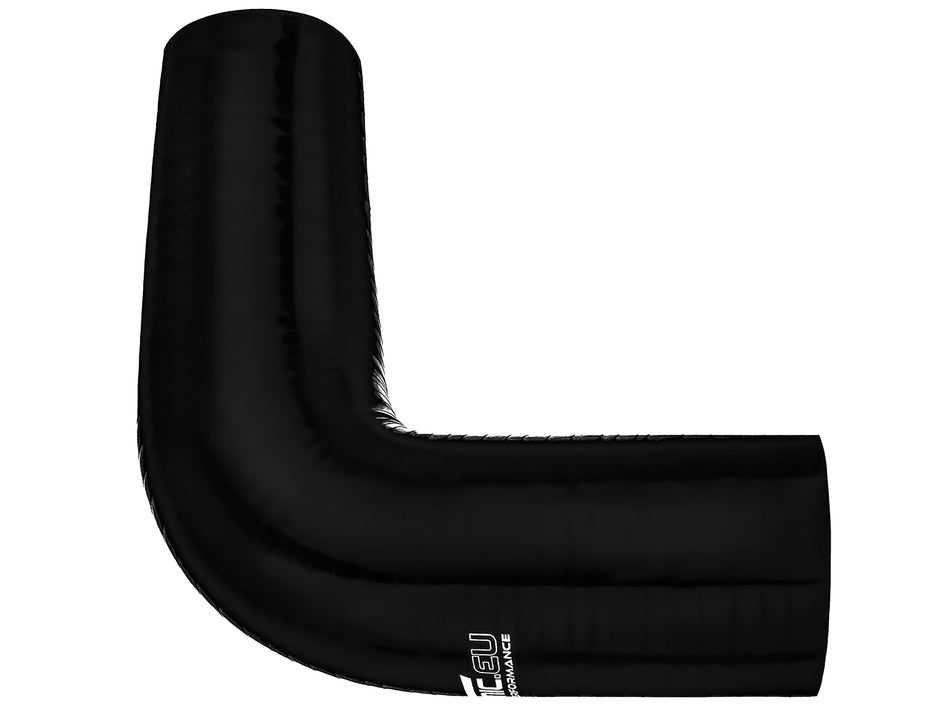 Silicone elbow 90' 60mm Black
