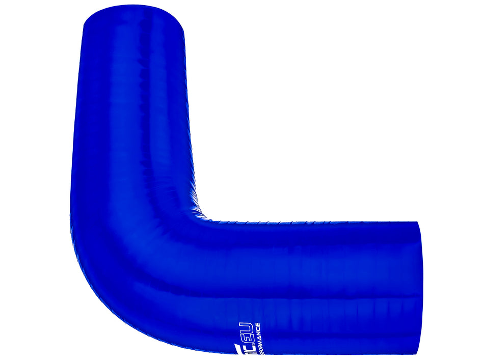 Silicone elbow 90' 63mm Blue