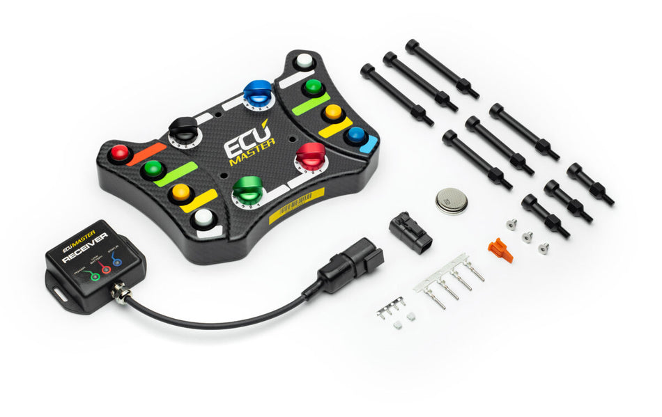 Ecumaster RF Steering Wheel Panel - Wheel Switch Board