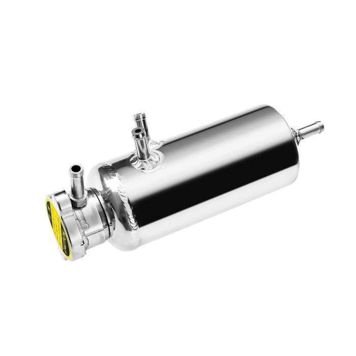 Alloy Polished Water Tank Oil Catch Can 0.33L Round Water Catch Can Fuel Tank