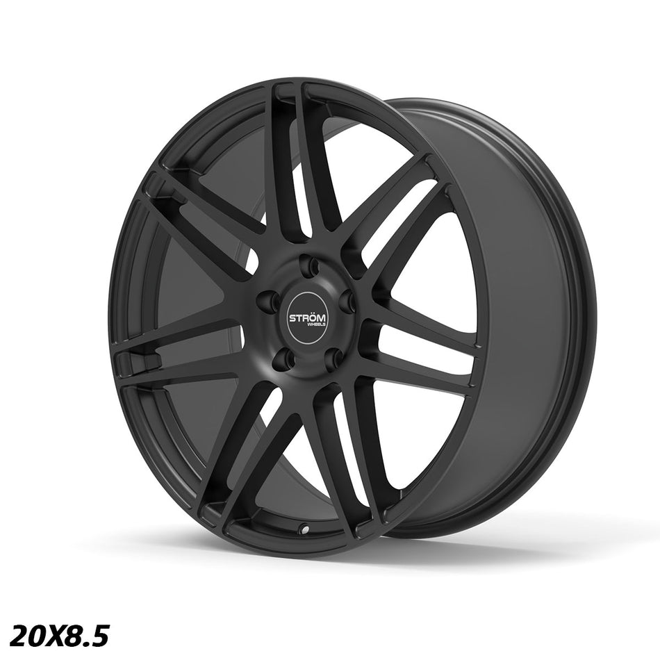 STR3 Alloy Wheel – 20x8.5 ET32 5x112 CB66.6 Full Satin Black