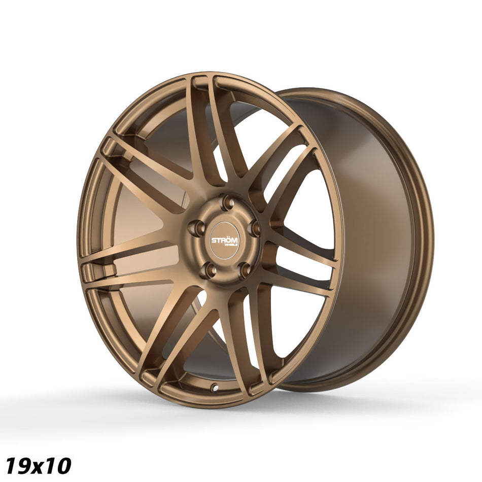 STR3 Alloy Wheel – 19x10 ET42 5x120 CB72.6 Satin Bronze