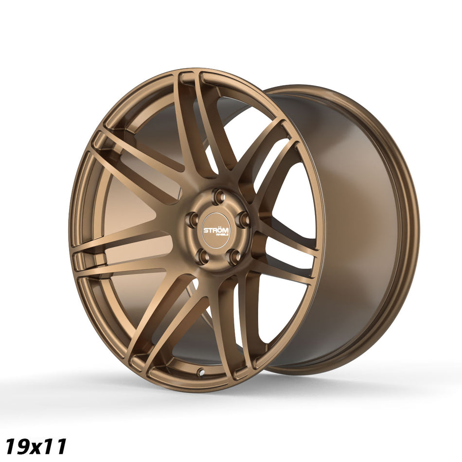STR3 Alloy Wheel – 19x11 ET22 5x120 CB72.6 Satin Bronze
