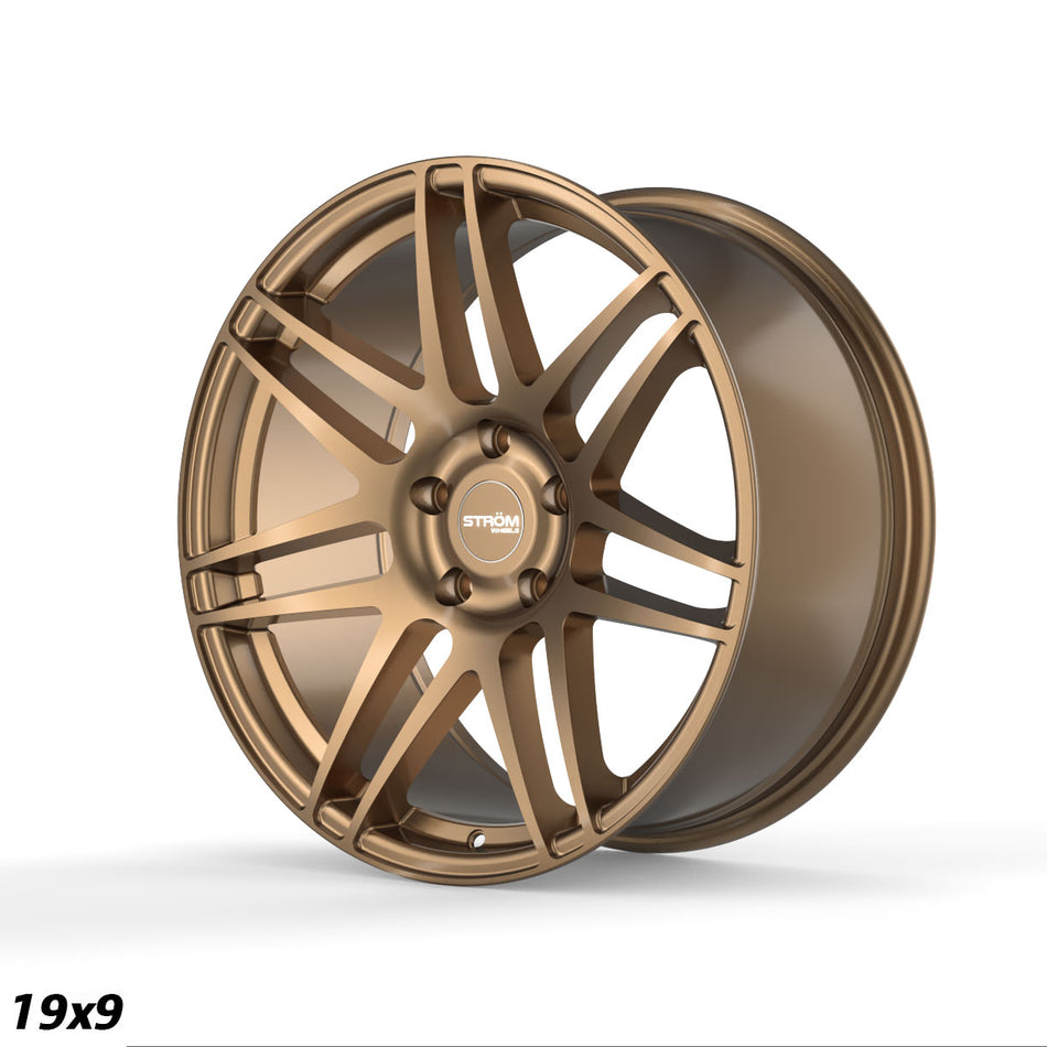 STR3 Alloy Wheel – 19x9 ET31 5x120 CB72.6 Satin Bronze