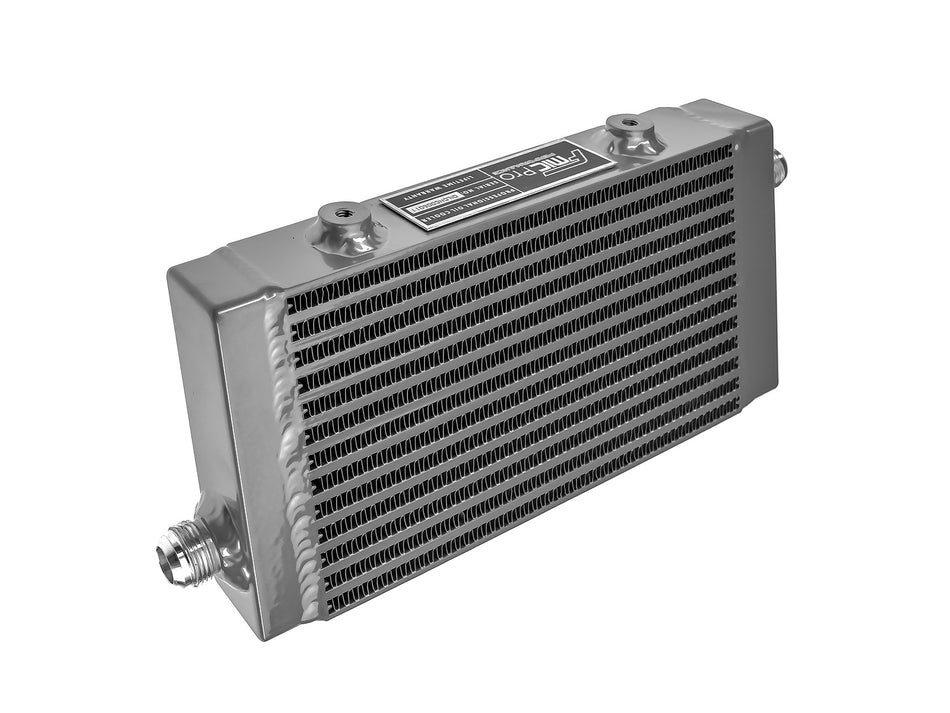 FMIC Oil cooler FMIC.Pro  240x140x40 Asymmetric Oil Enters Silver