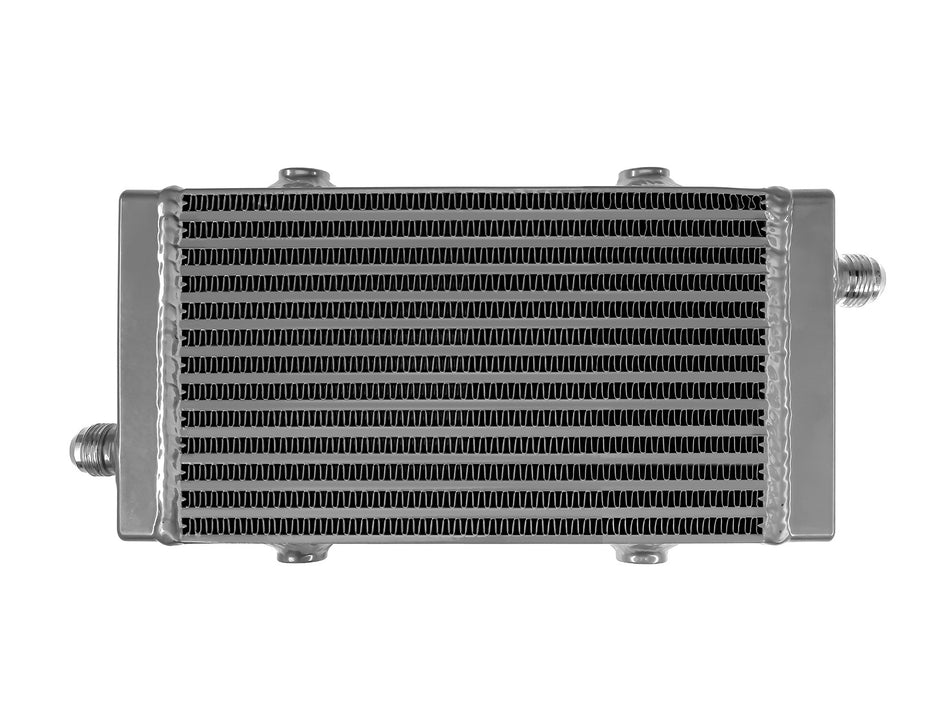 FMIC Oil cooler FMIC.Pro  240x140x40 Asymmetric Oil Enters Silver