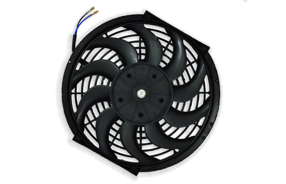 Thin fan 7" embossing pull
