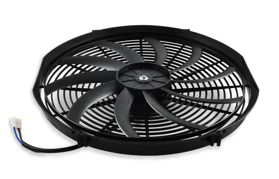 Thin fan 14" embossing pull