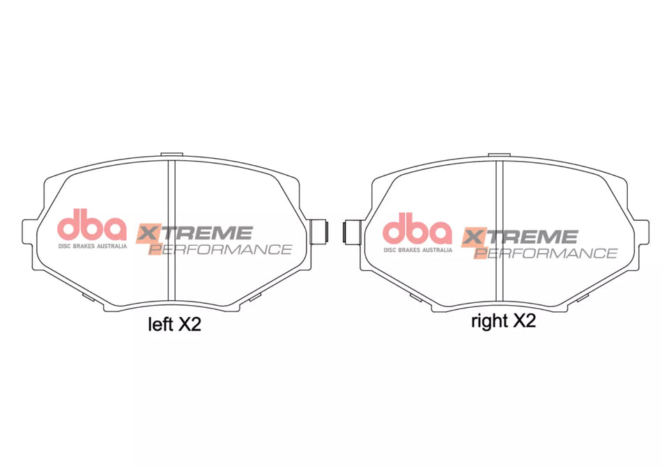 DBA Brake Pads Xtreme Performance DB1282XP