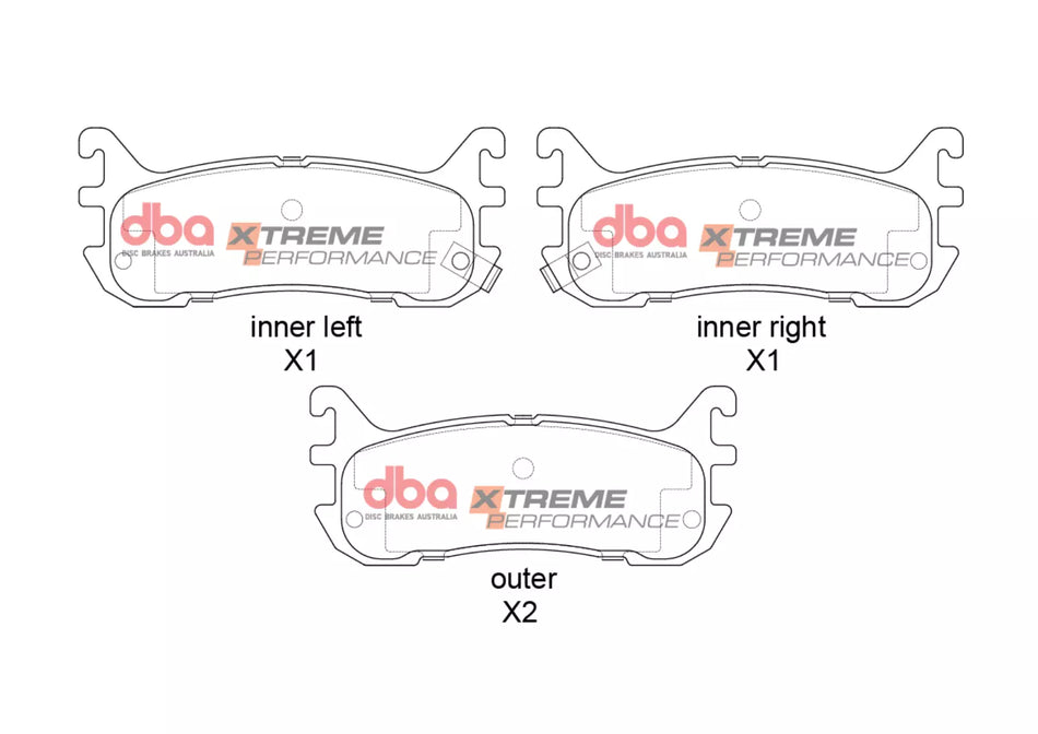 DBA Brake Pads Xtreme Performance DB1283XP