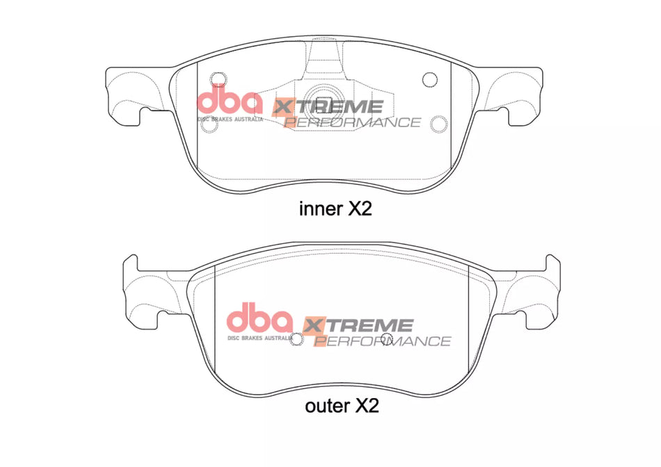 DBA Brake Pads Xtreme Performance DB15149XP