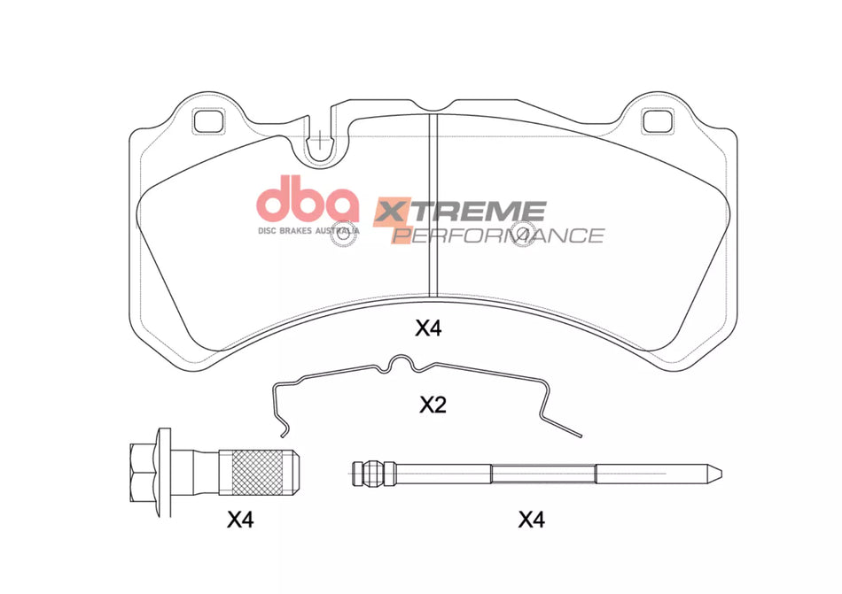 DBA Brake Pads Xtreme Performance DB15323XP