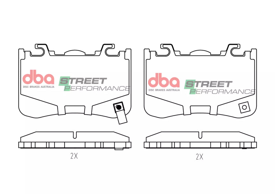DBA Brake Pads Street Performance DB15336SP