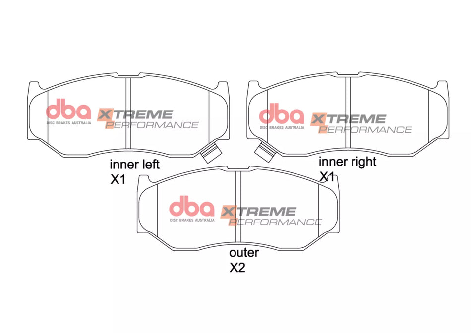 DBA Brake Pads Xtreme Performance DB1818XP