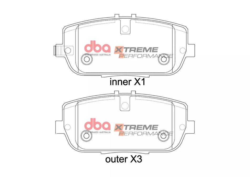 DBA Brake Pads Xtreme Performance DB2064XP