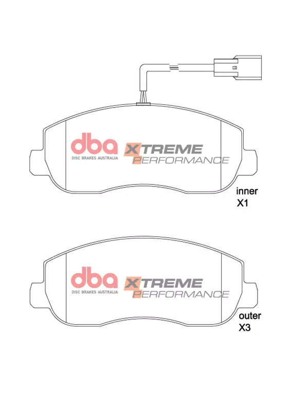 DBA Brake Pads Xtreme Performance DB2476XP