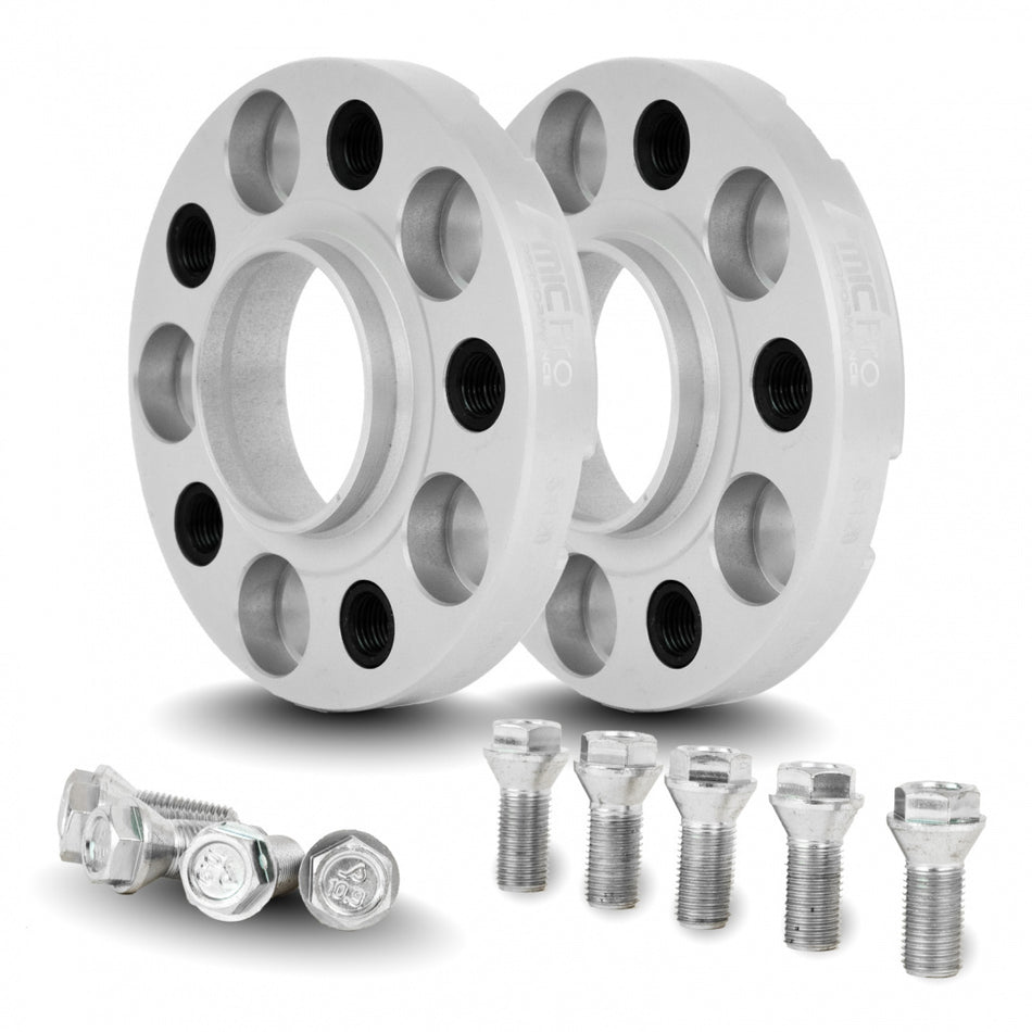 FMIC Pro Wheel Spacers  for BMW 3 COUPÉ (E92) 30mm 5x120 72,5mm (06.06-) Silver