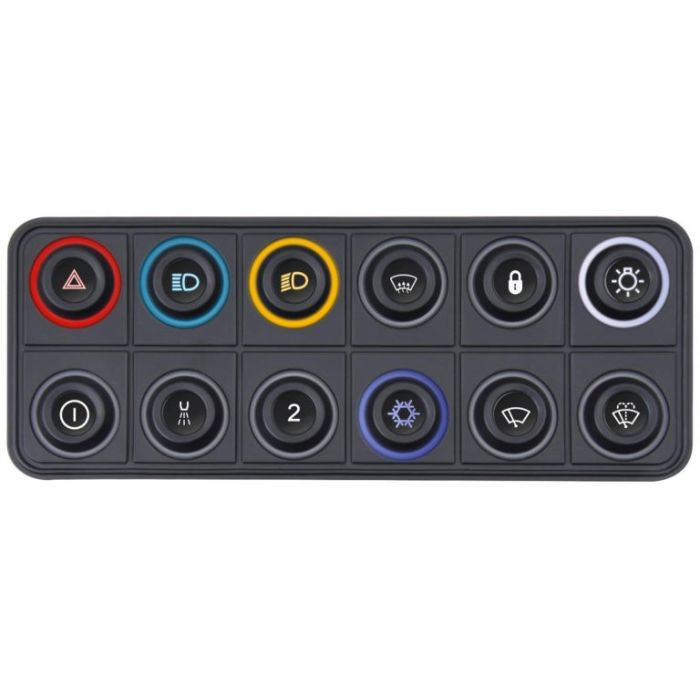 EcuMaster CAN Keybord 12 Buttons
