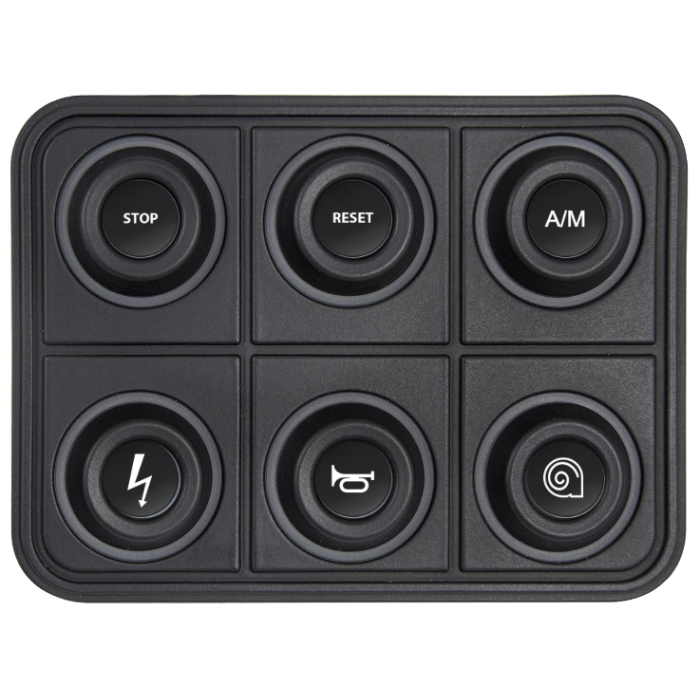 EcuMaster CAN Keybord 6 Buttons