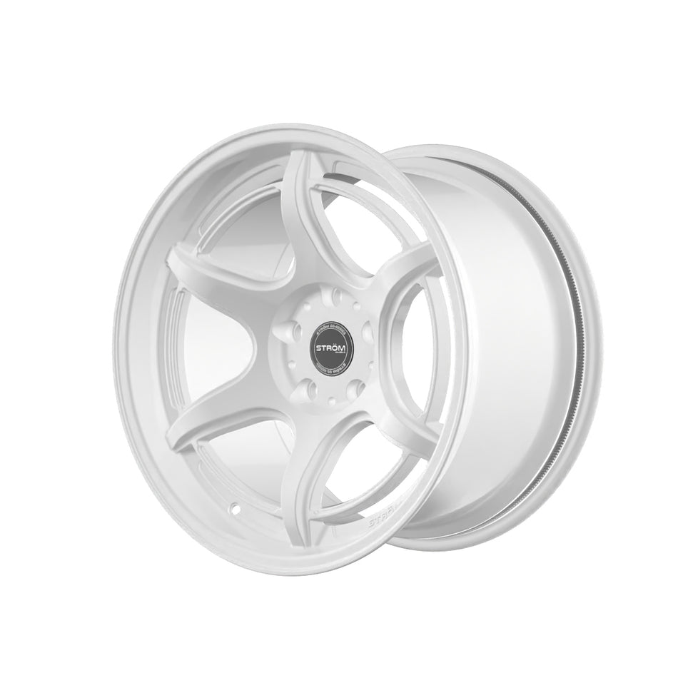 DS-F45 Alloy Wheel – 17x9.5 ET15 5x114.3 CB73.1 Full Gloss White