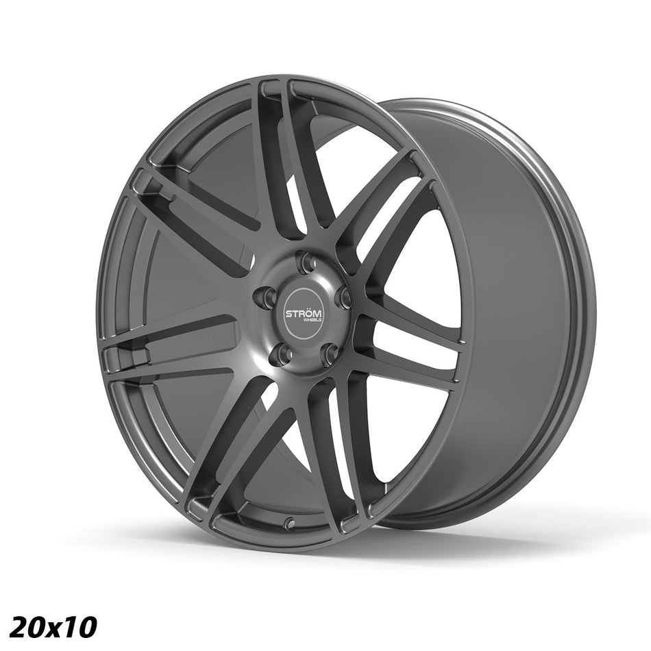 STR3 Alloy Wheel – 20x10 ET42 5x112 CB66.6 Gloss Gun Metal