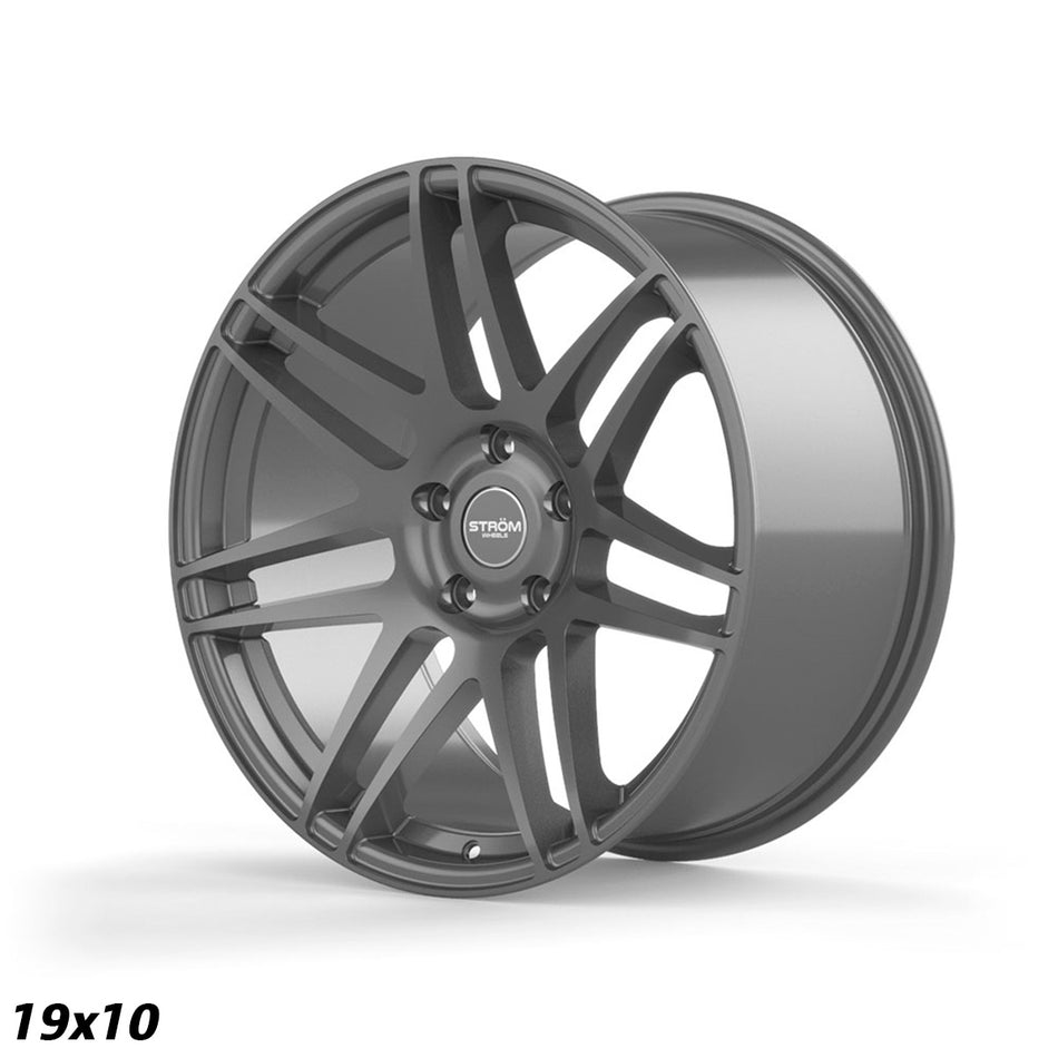 STR3 Alloy Wheel – 19x10 ET25 5x120 CB72.6 Gloss Gun Metal