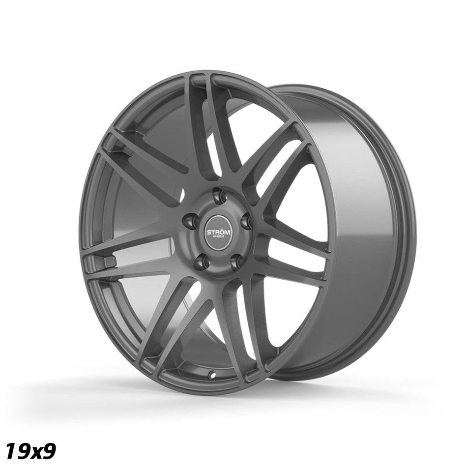 STR3 Alloy Wheel – 19x9 ET31 5x120 CB72.6 Gloss Gun Metal