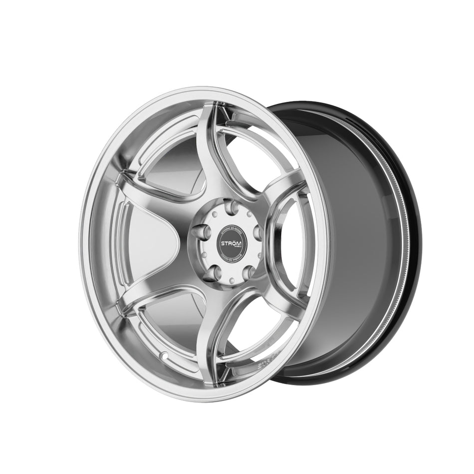 DS-F45 Alloy Wheel – 17x8.5 ET26 5x114.3 CB73.1 Light Hyper Black