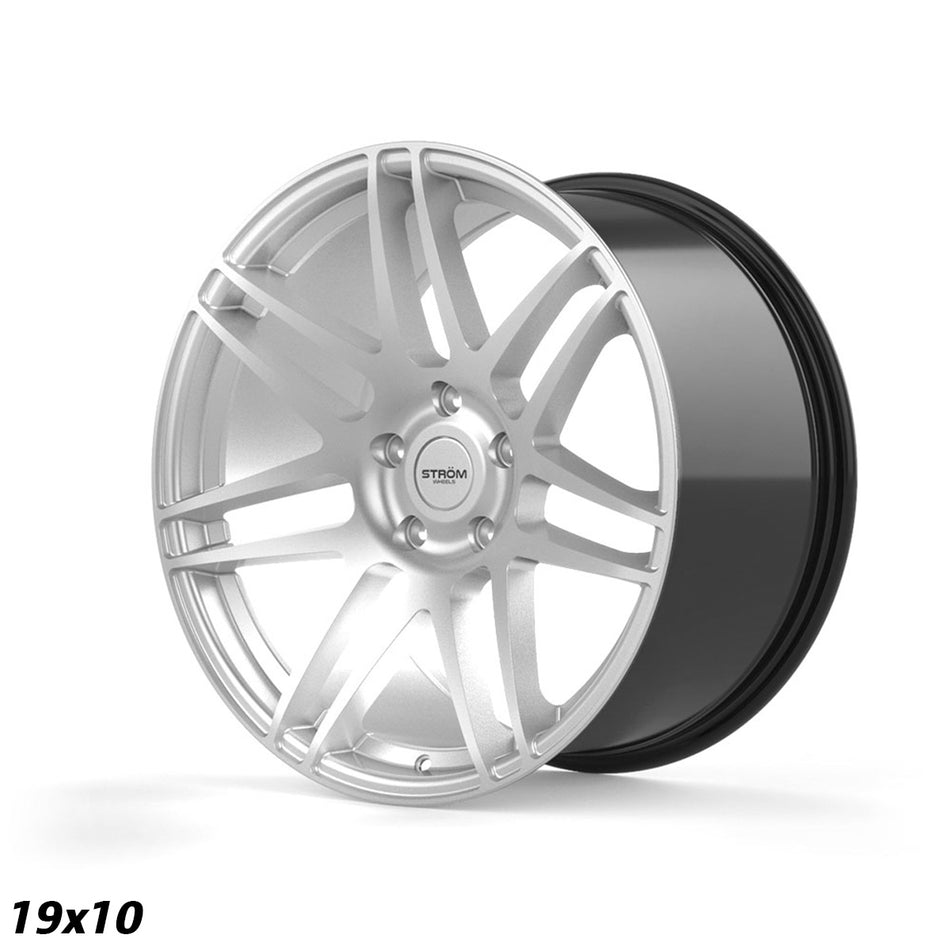 STR3 Alloy Wheel – 19x10 ET42 5x120 CB72.6 Hyper Silver