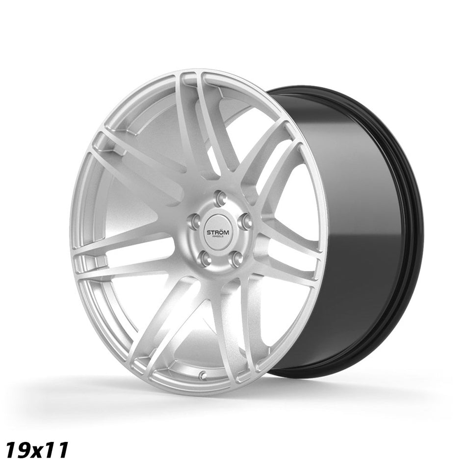 STR3 Alloy Wheel – 19x11 ET40 5x120 CB72.6 Hyper Silver